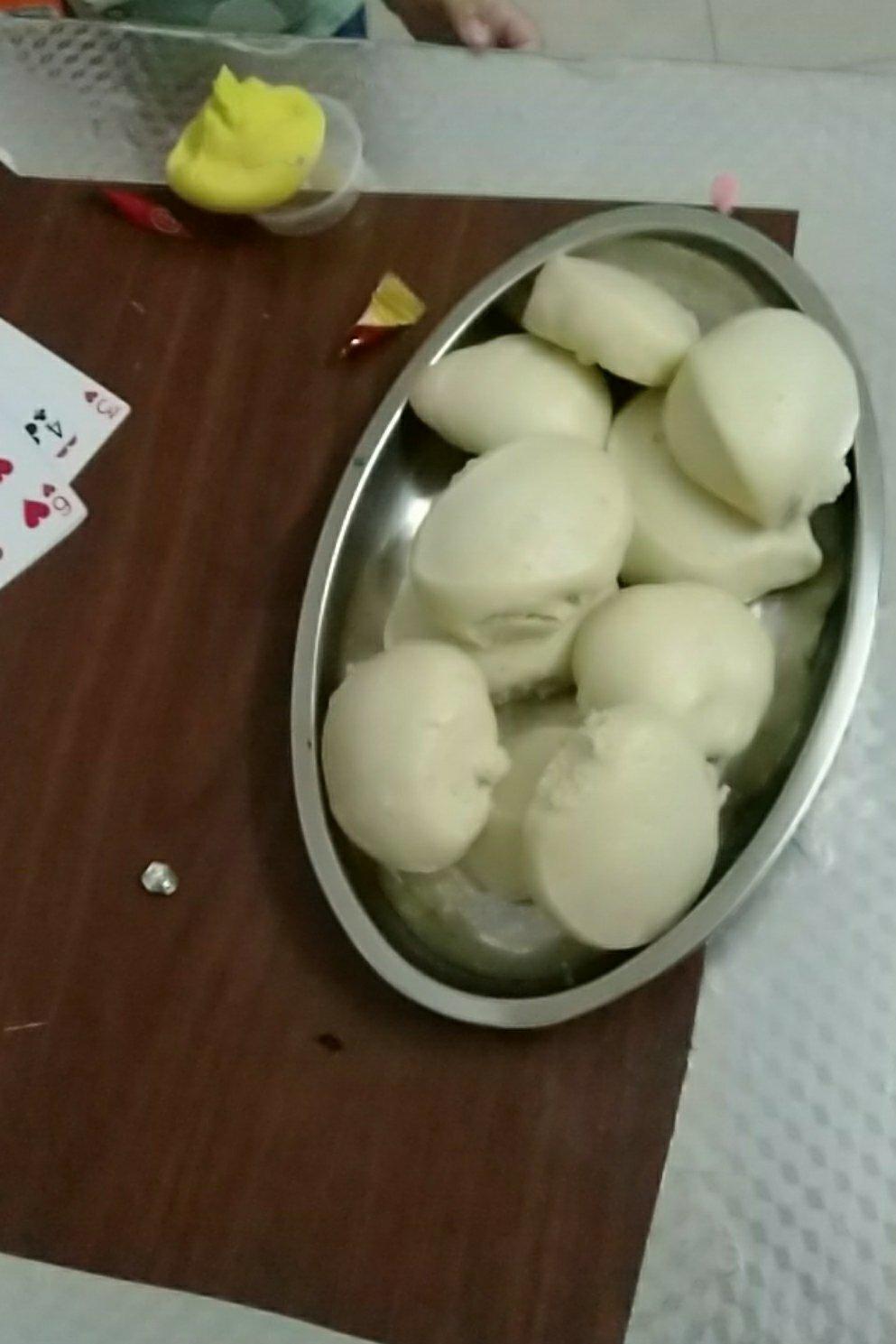 纯手工奶香馒头【无泡打粉，无添加】