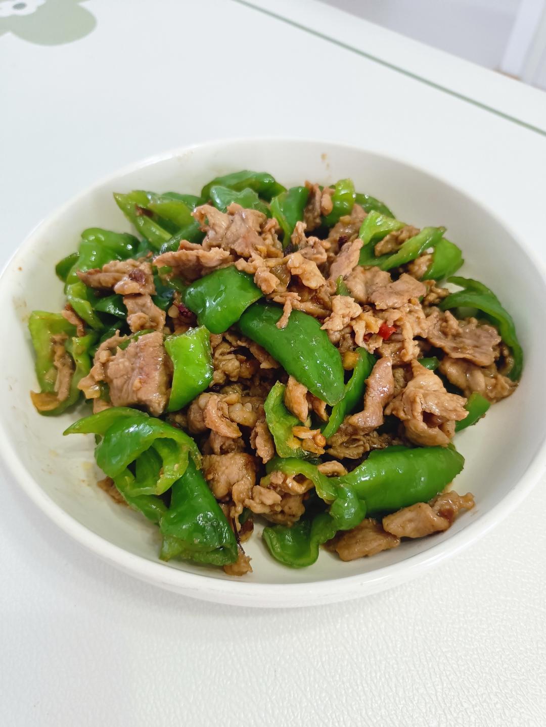 青椒炒肉