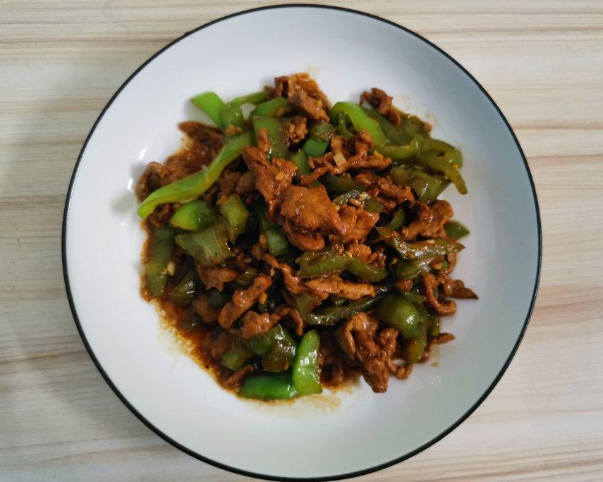 ‼️好吃到舔盘的青椒肉丝盖浇饭