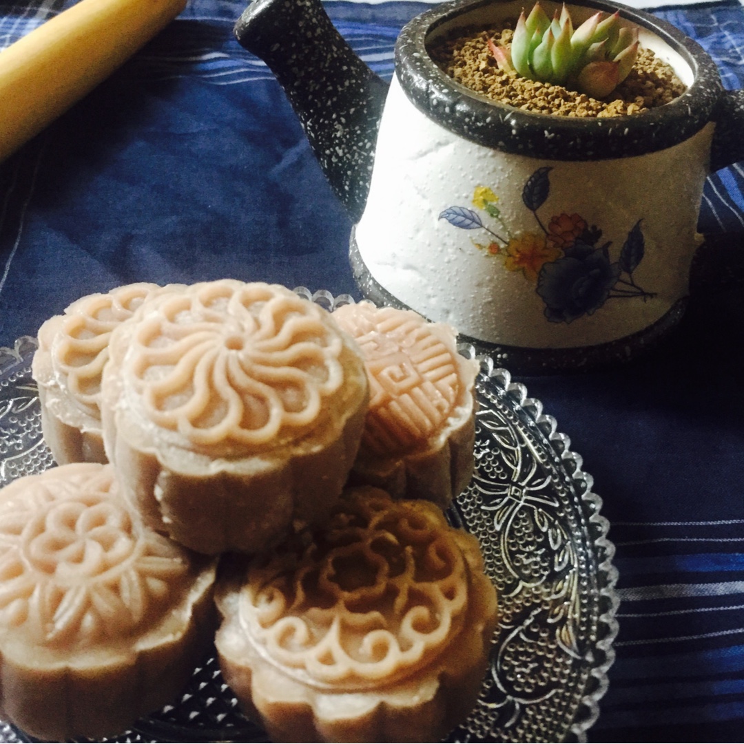 《Tinrry下午茶》冰皮月饼（奶黄馅）