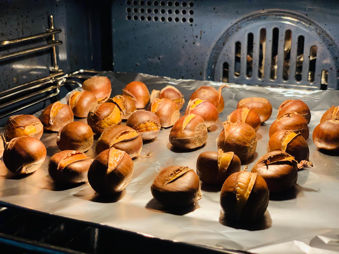 烤箱版【烤板栗】