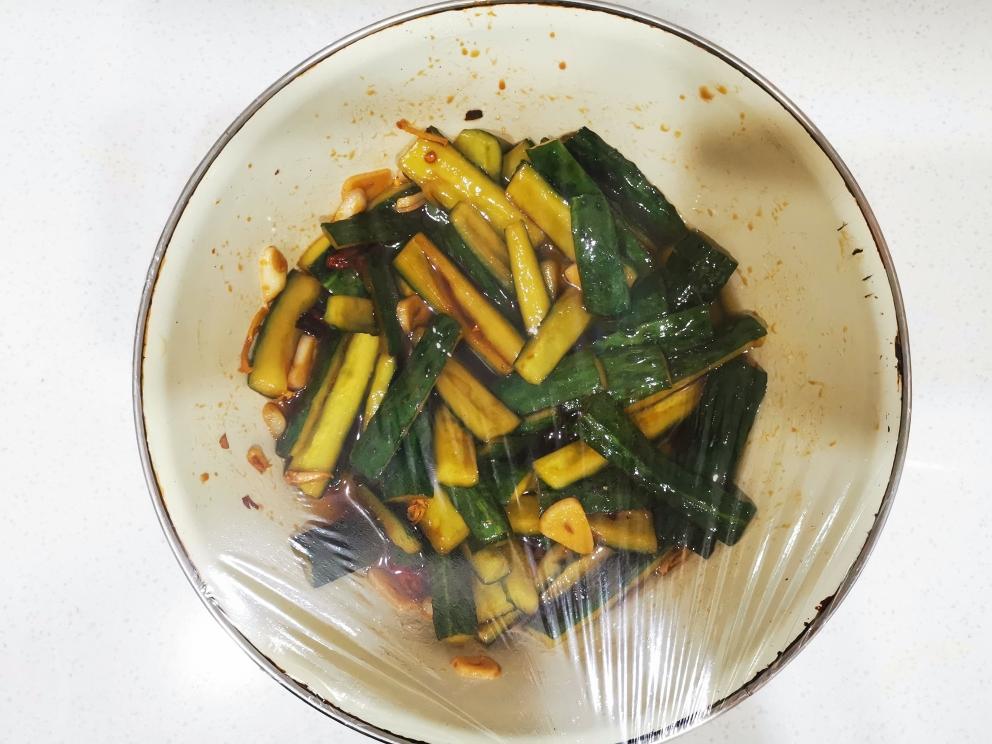 下饭的红油黄瓜小咸菜