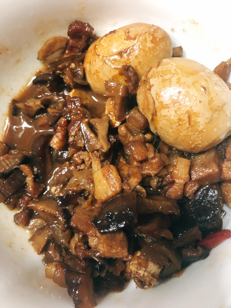 好吃到停不下来的卤肉饭