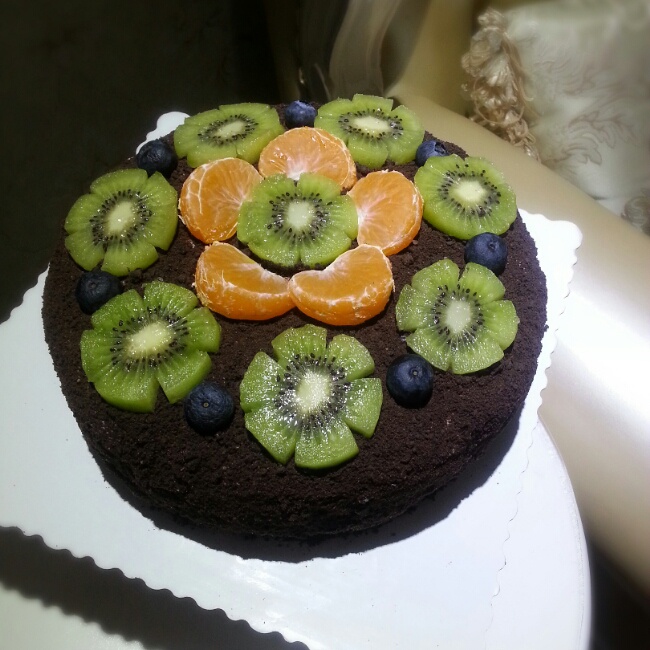 奥利奥水果奶油蛋糕