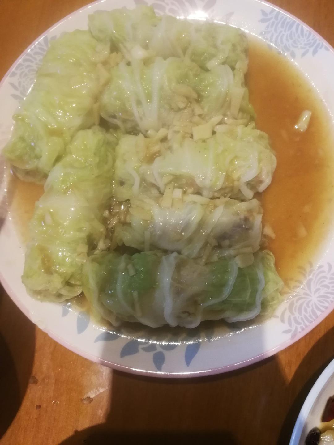 肉酿白菜卷