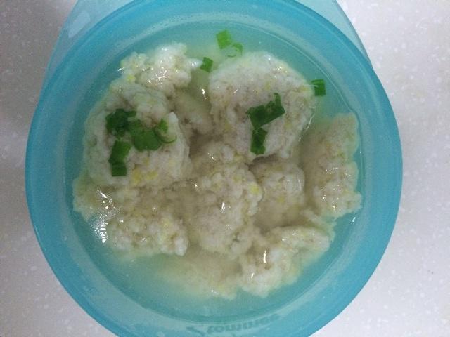 白菜肉丸汤（宝宝辅食）的做法