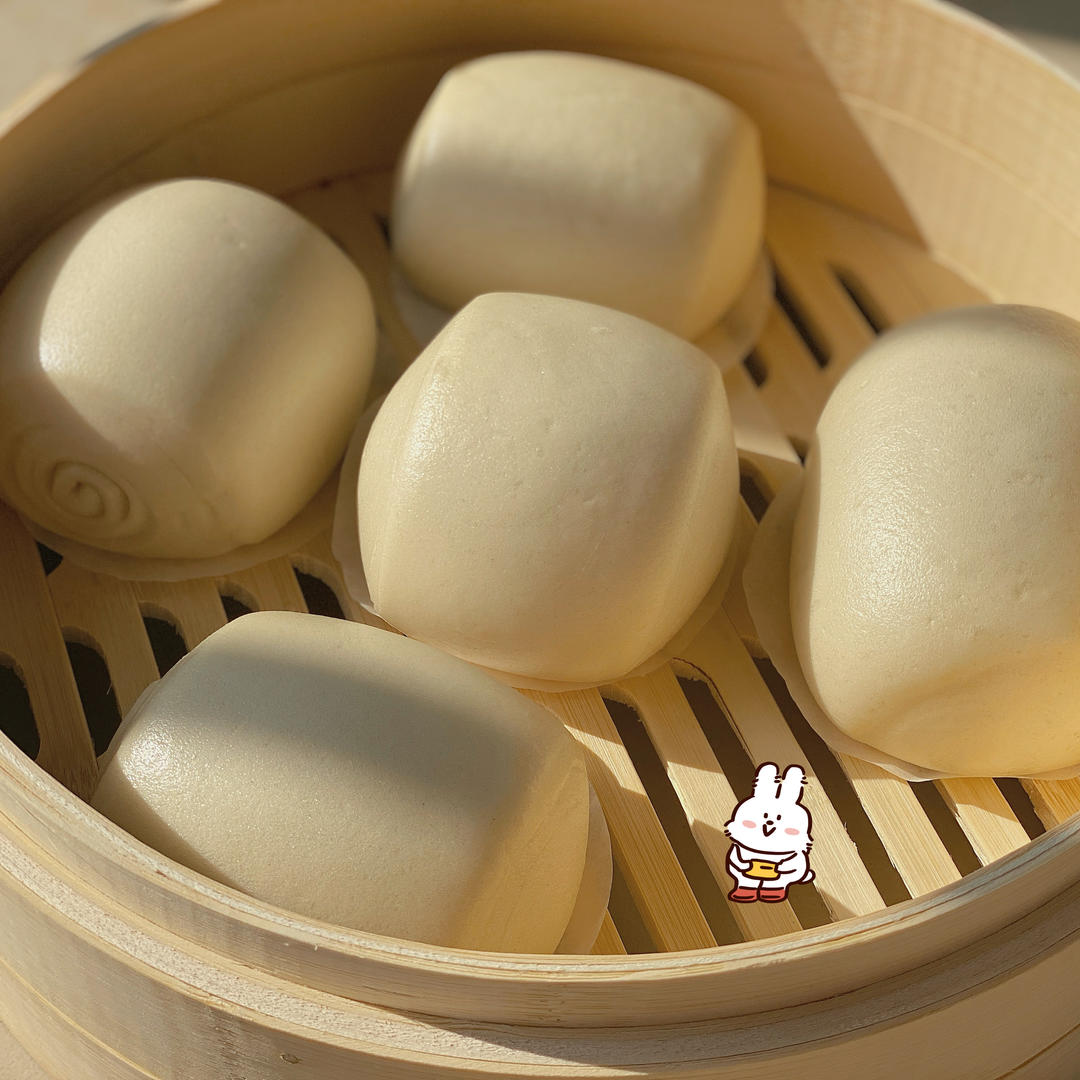 一次发酵全麦馒头