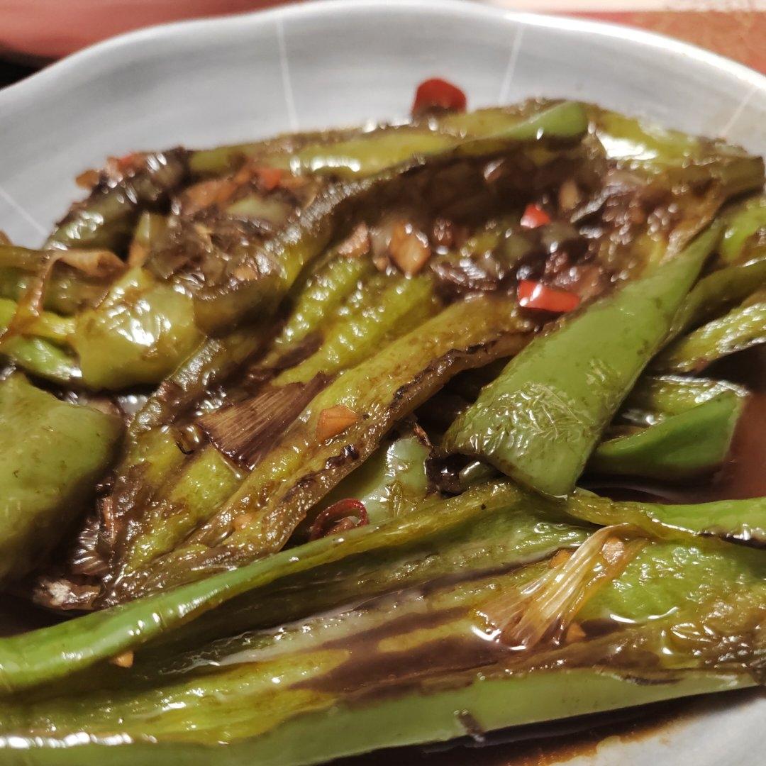 我妈做的超级下饭糖醋虎皮辣椒