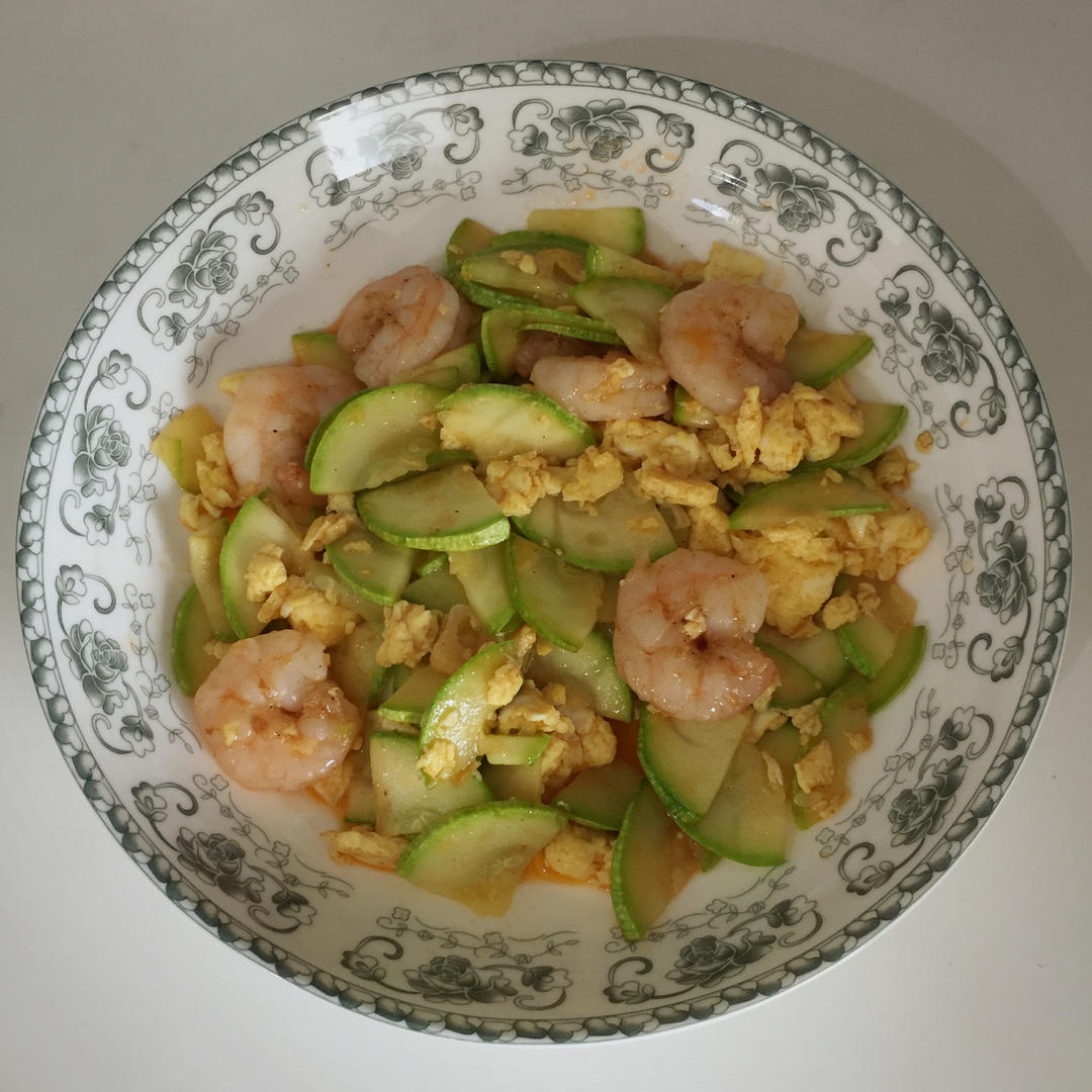 虾仁西葫芦