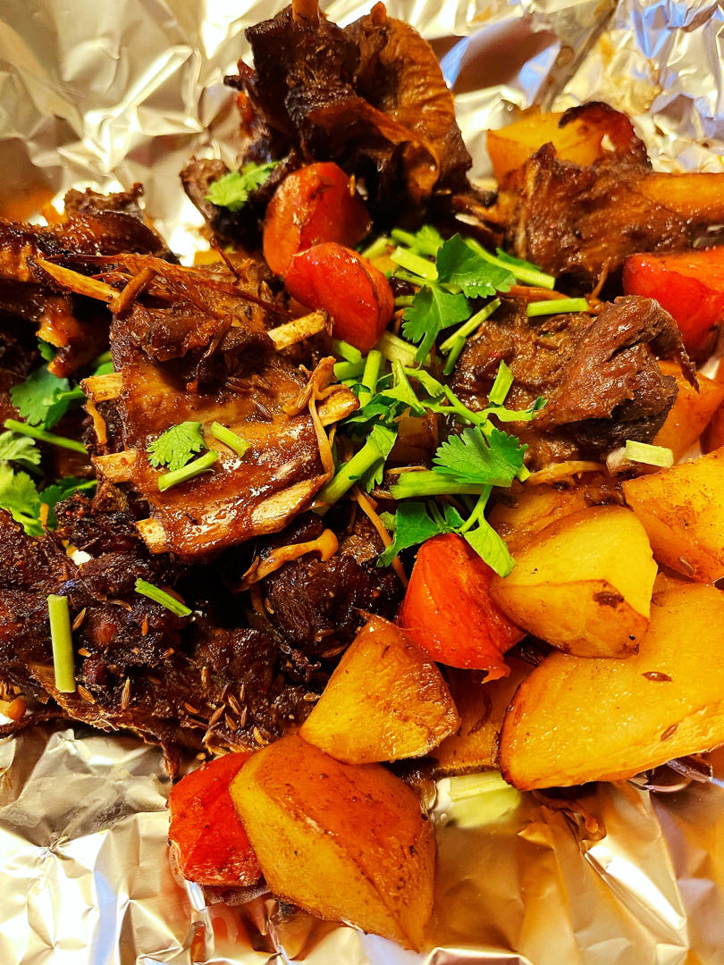 超好吃的烤羊排烤箱版