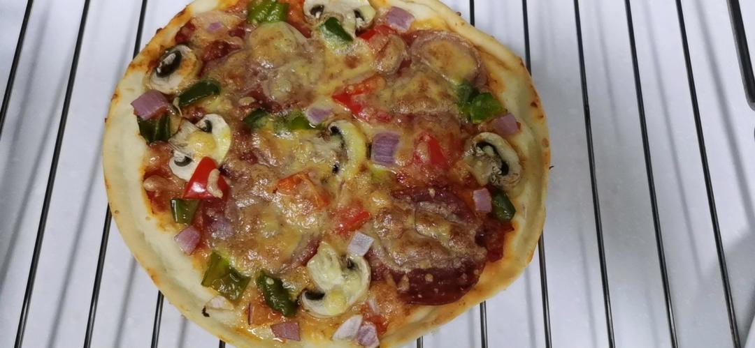 8寸披萨饼皮做法（🉑️厚🉑️薄，🉑️脆🉑️软）4张