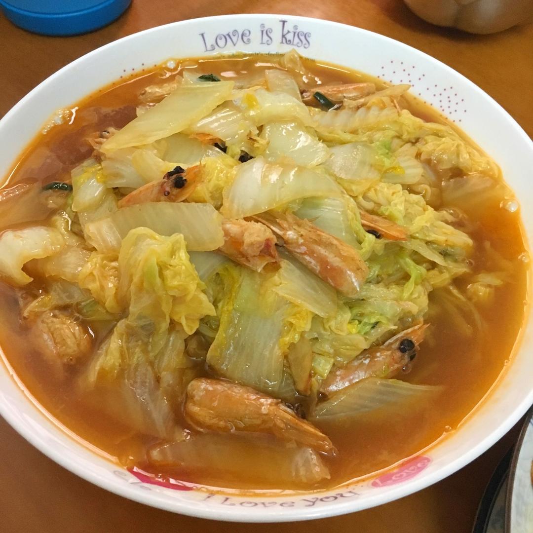 虾油白菜