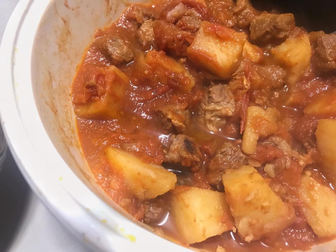 番茄炖牛腩 Chinese Beef And Tomato Stew
