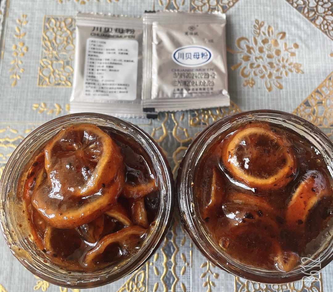 川贝陈皮柠檬膏