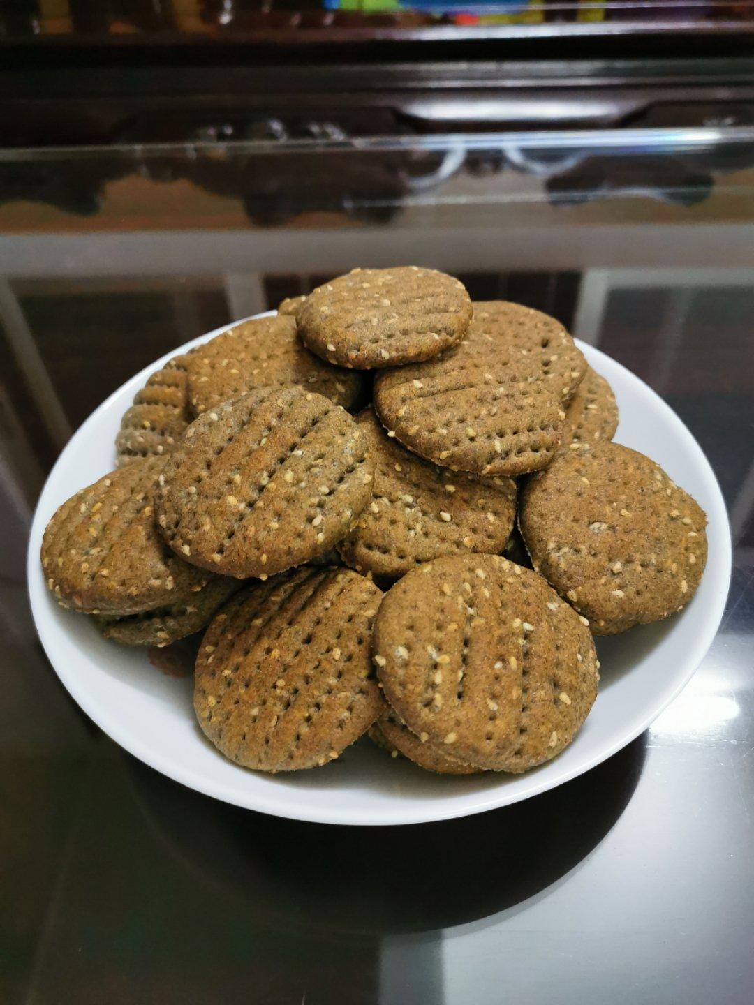 粗粮咸味香葱芝麻饼干（低能量饱腹饼）
