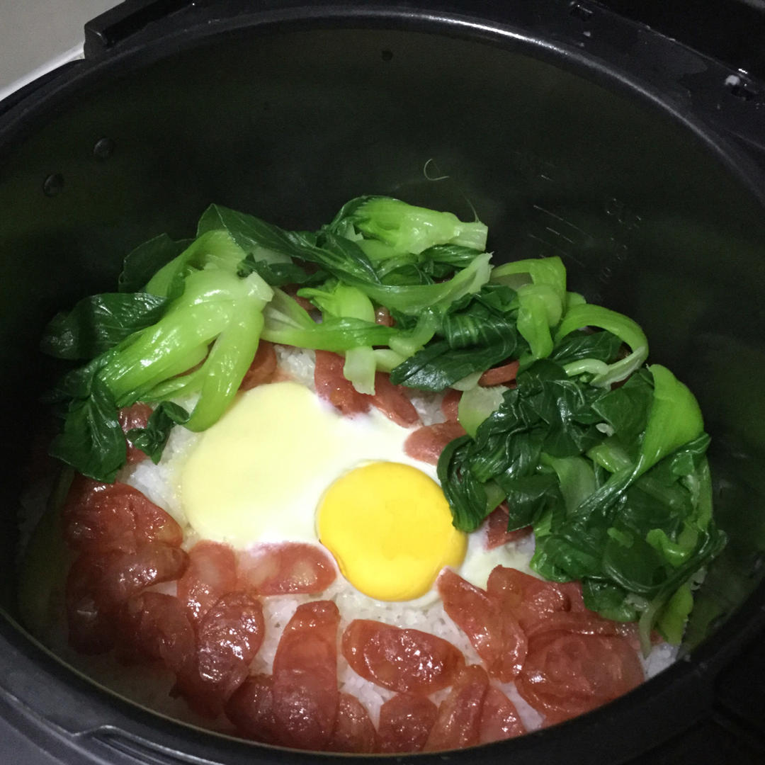 腊味煲仔饭（电饭煲版）