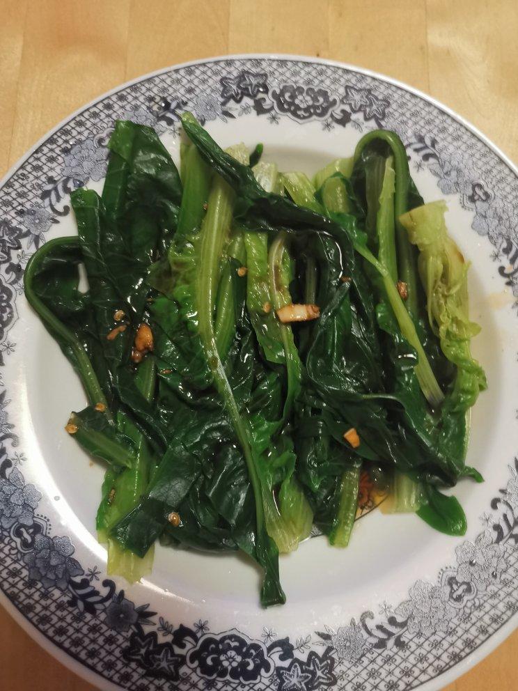 凉拌油麦菜