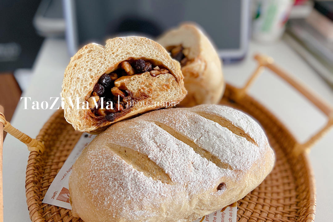 『红糖桂圆核桃软欧』