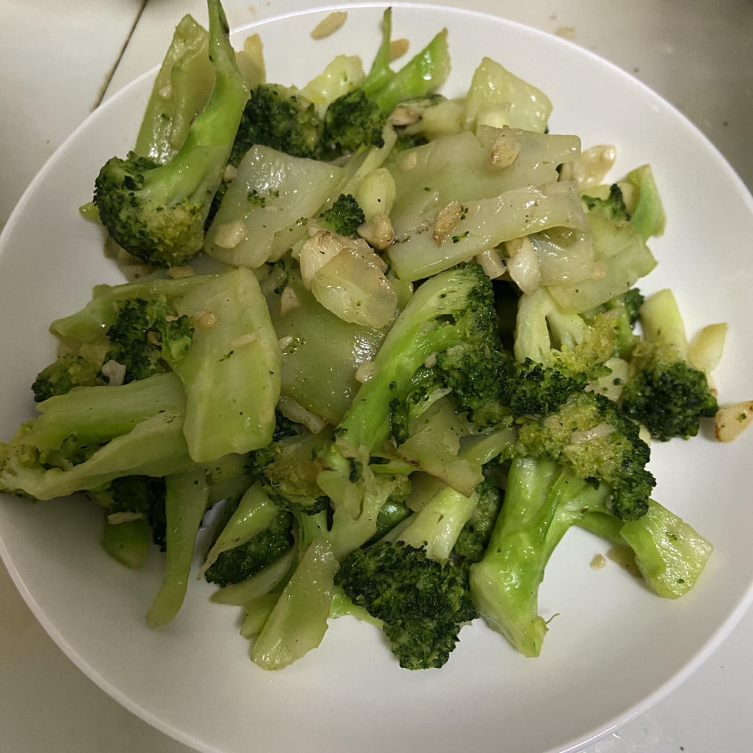 最详细的清炒西兰花