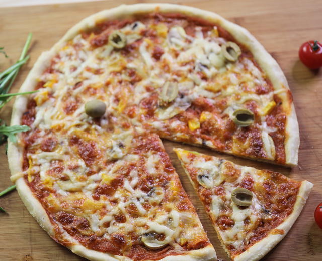 教你做意大利披萨的家庭做法，比意式古法窑烤披萨还好吃！一学就会！的做法