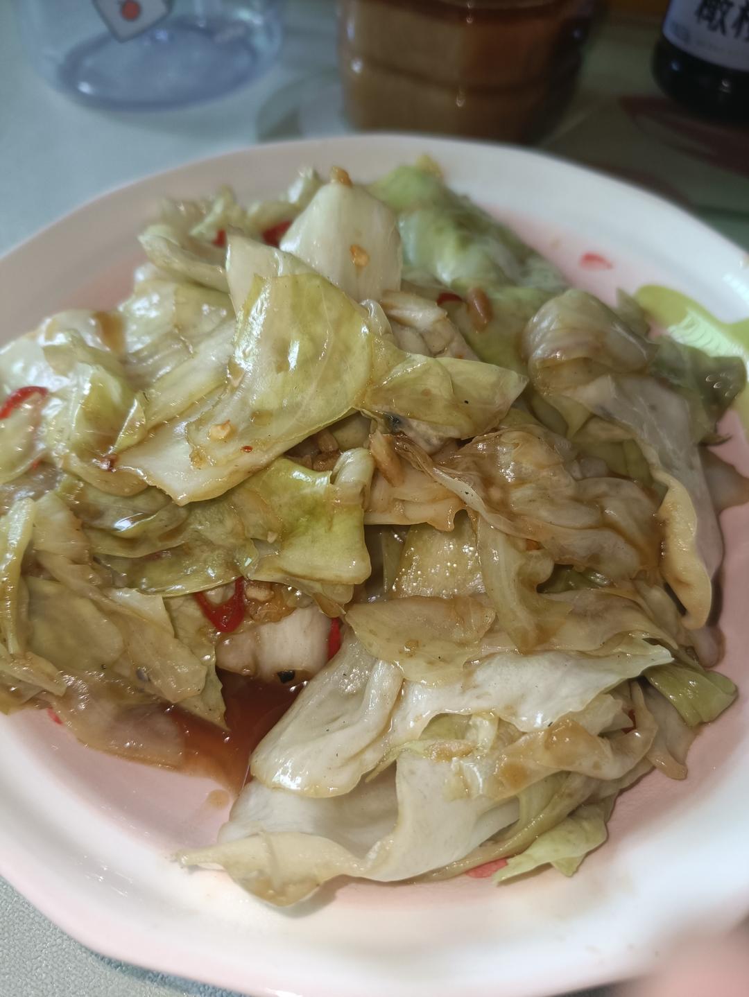 香辣手撕包菜｜5分钟搞定！