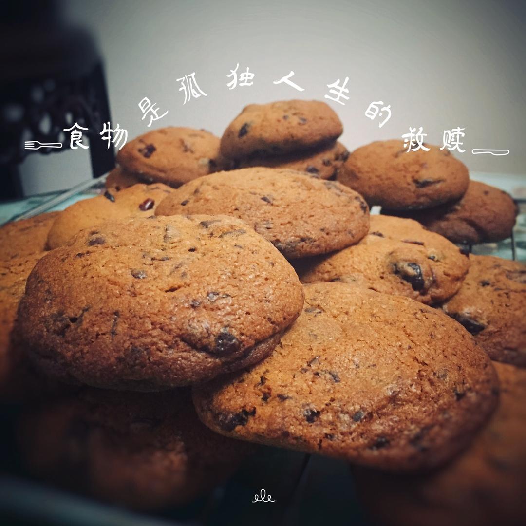 香草海盐巧克力大曲奇