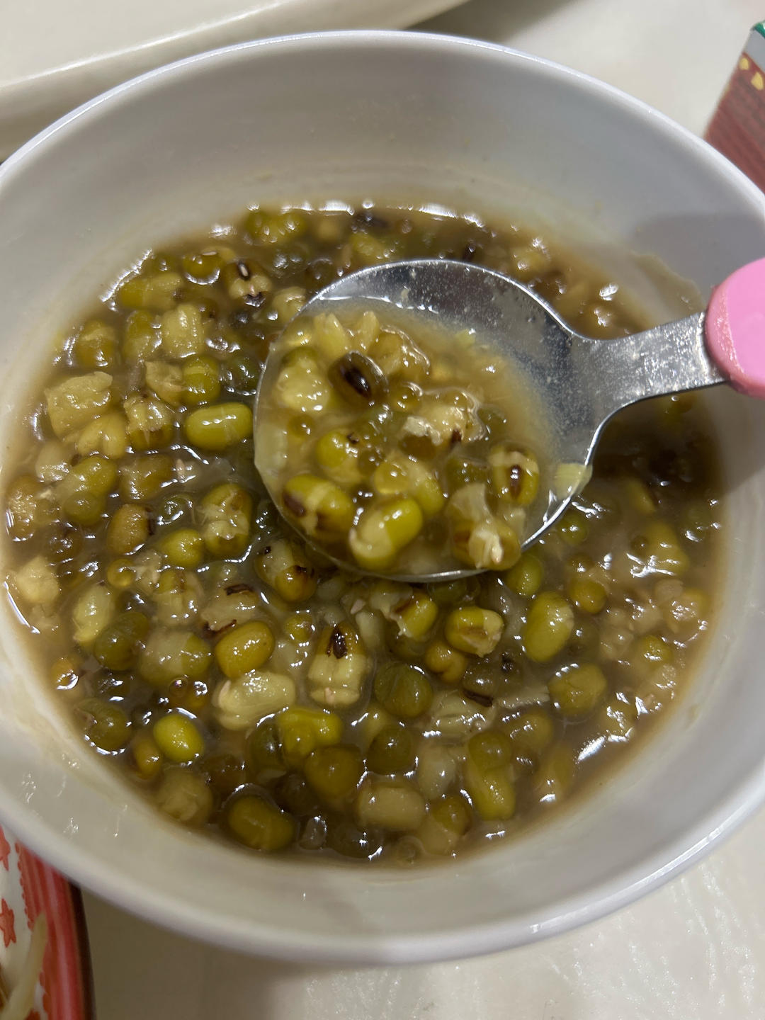陈皮绿豆沙