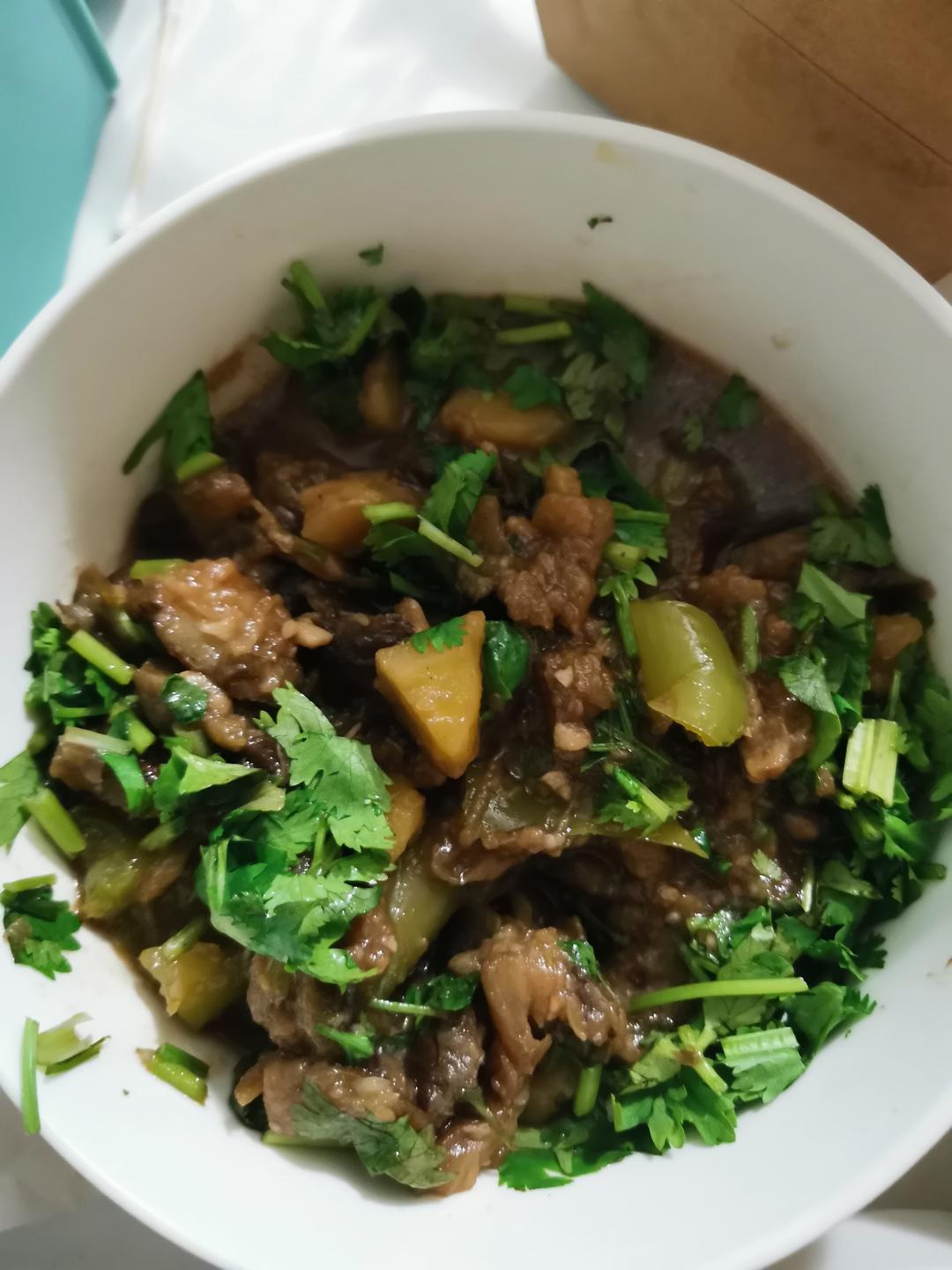 土豆炖茄子