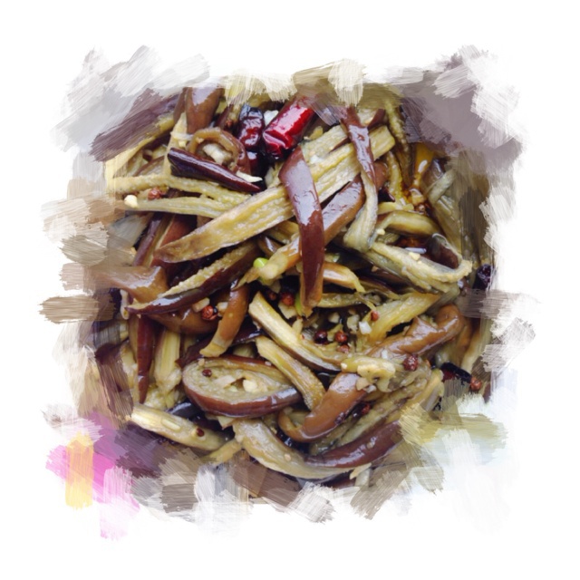凉拌茄子