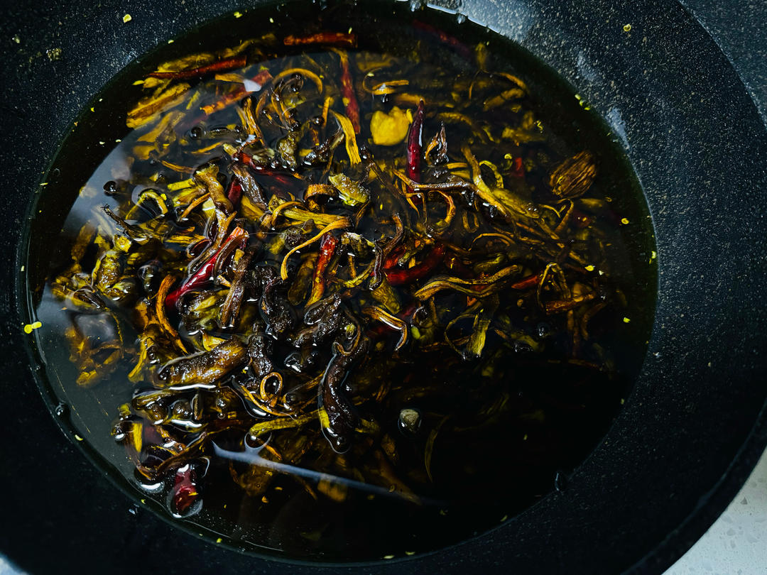 自制鸡枞油