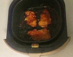 空气炸锅烤奥尔良鸡腿排180℃烤15分钟的做法 步骤4