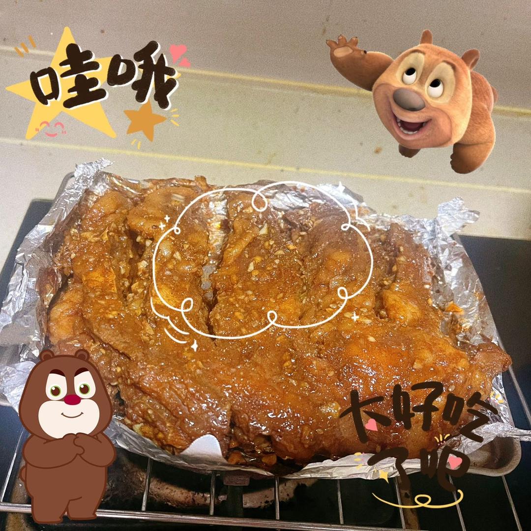 挡不住的诱惑～烤羊排