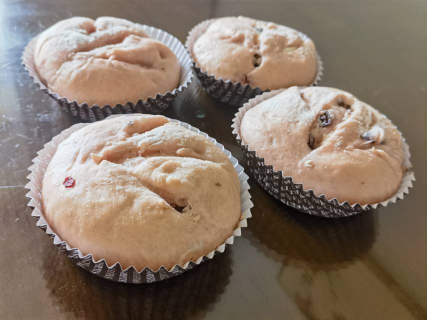 奈雪同款火龙果乳酪软欧包