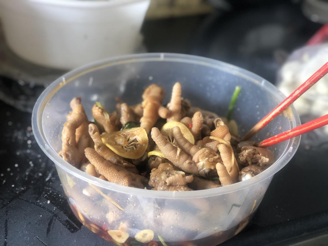 【柠檬酸辣鸡爪】自制超级无敌美味的网红鸡爪