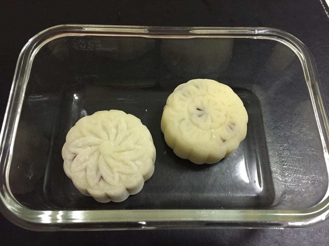 榴莲冰皮月饼的榴莲馅