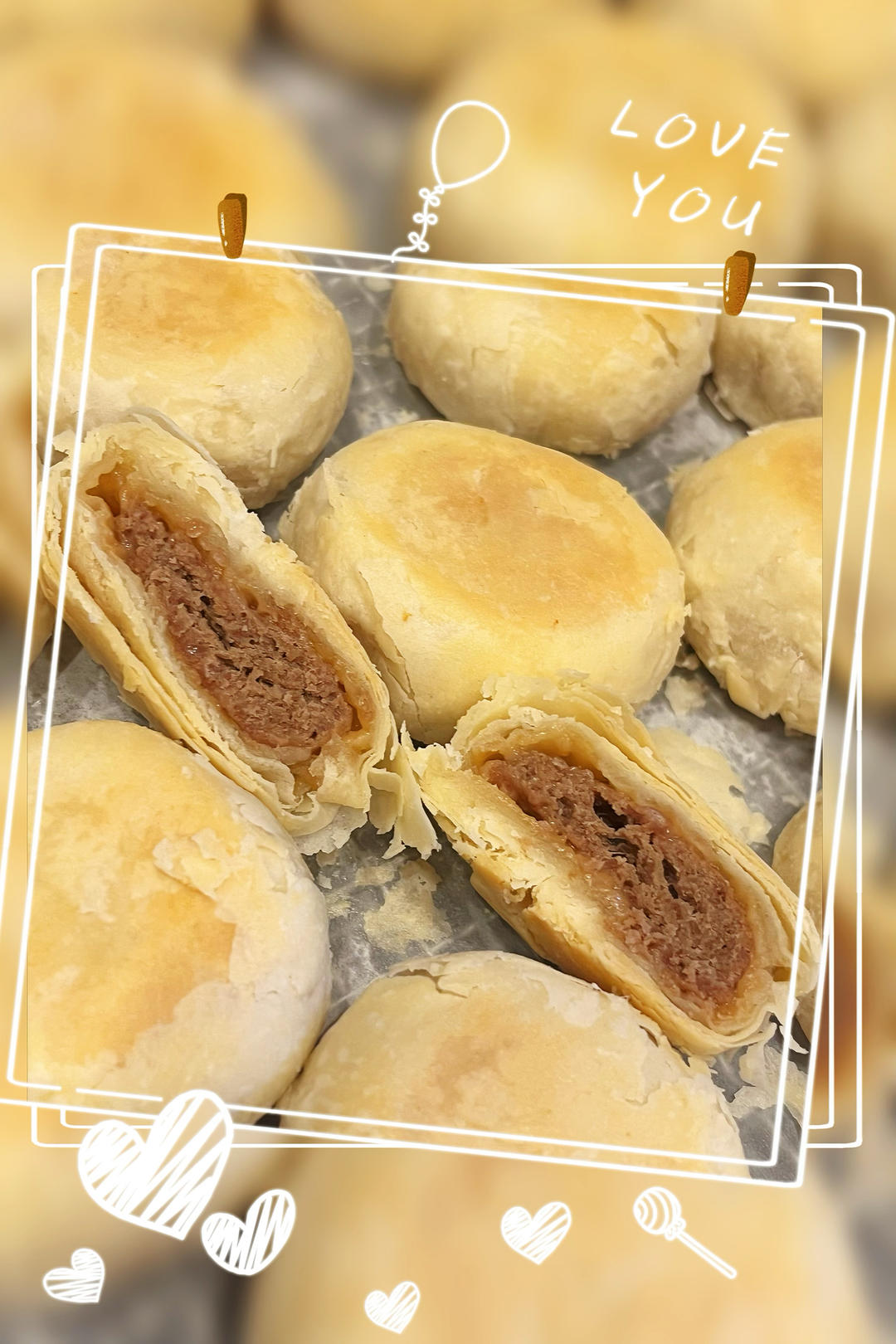 【鲜肉月饼】秋天的第一颗月饼，一口爆汁，酥香掉渣！
