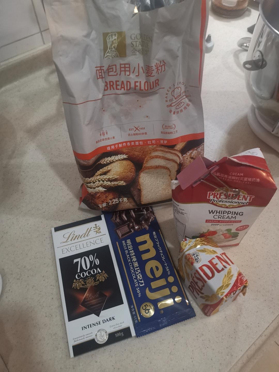 纯奶手撕吐司的做法 步骤1