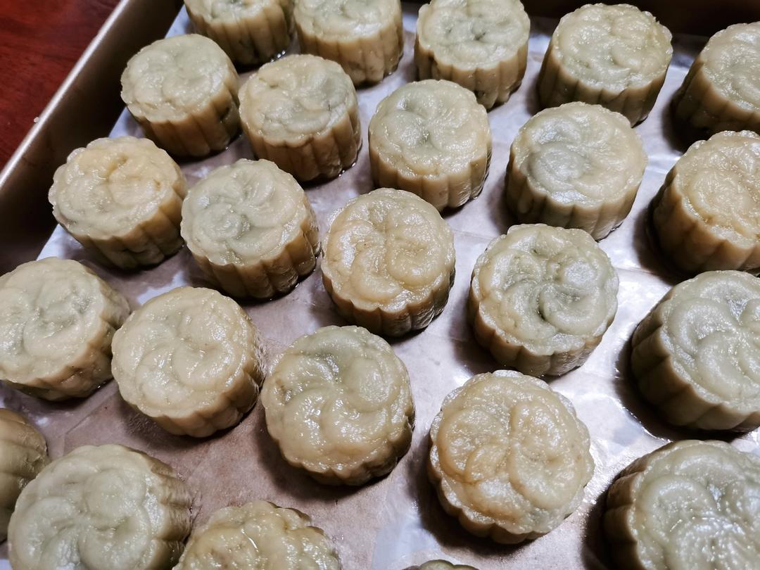 老式月饼（不加转化糖浆的酥皮月饼）