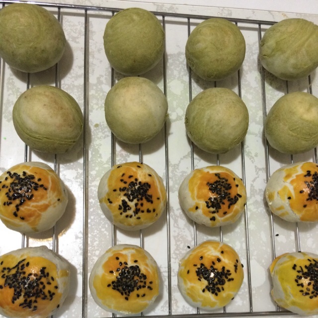 红豆酥饼（附油酥不测漏的办法）