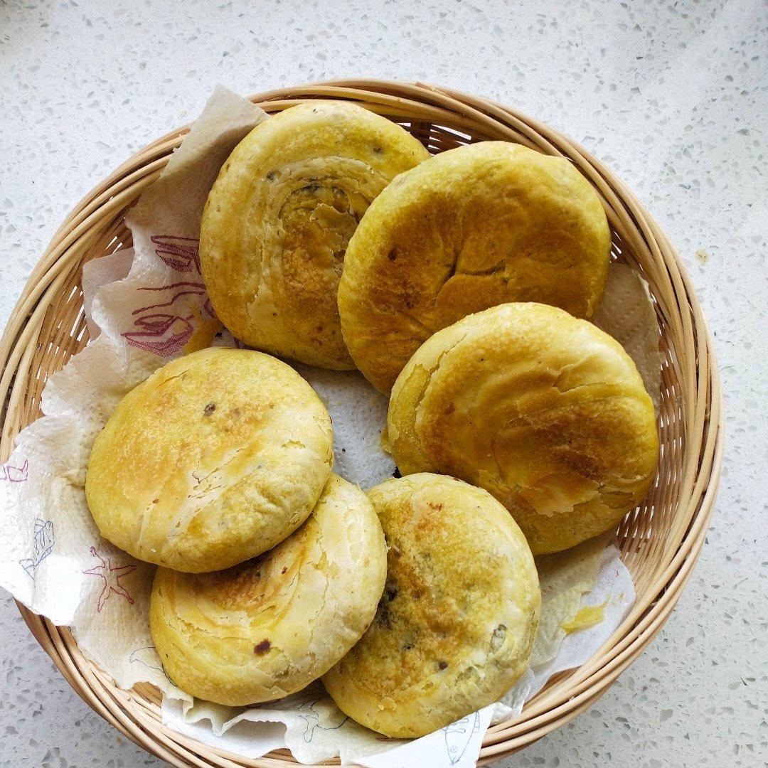 不炒陷的绿豆/红豆酥饼