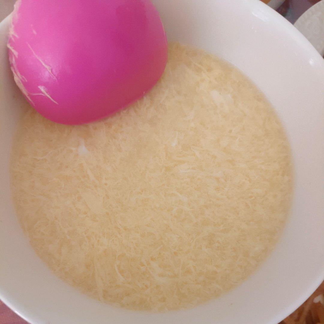 一碗漂亮又鲜嫩无比的基础蛋花汤