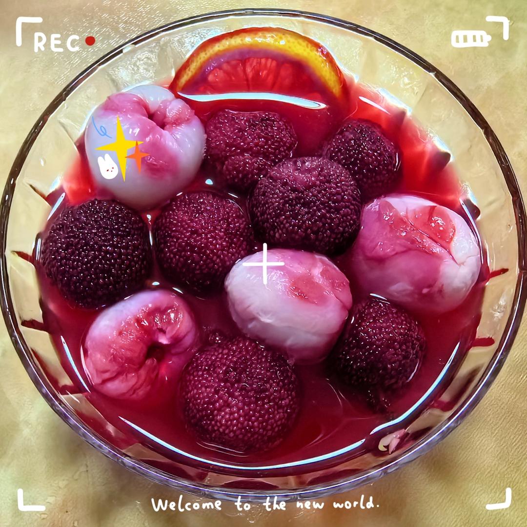 夏日神仙饮品❗️酸甜冰镇柠檬杨梅荔枝饮