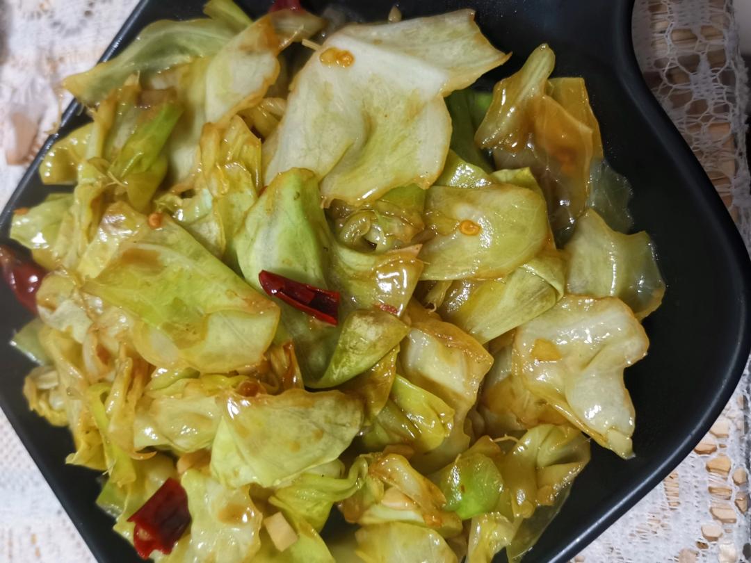 ㊙️巨好吃的干煸手撕包菜～酸辣开胃又下饭