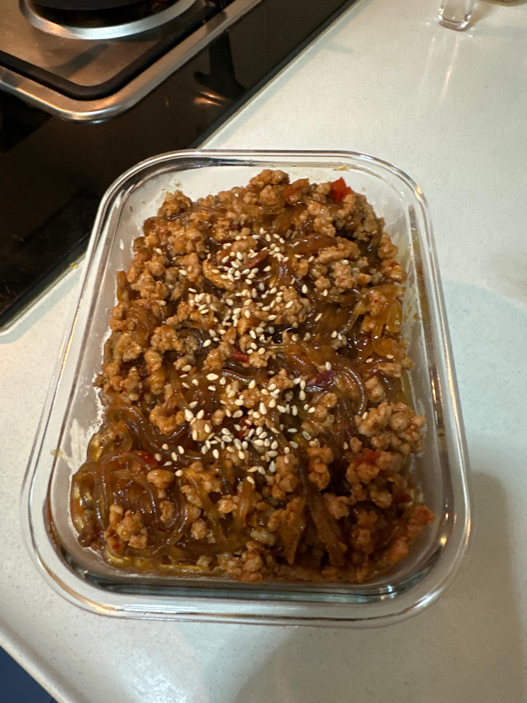 蚂蚁上树(肉末炒粉丝)超下饭‼️十分钟搞定