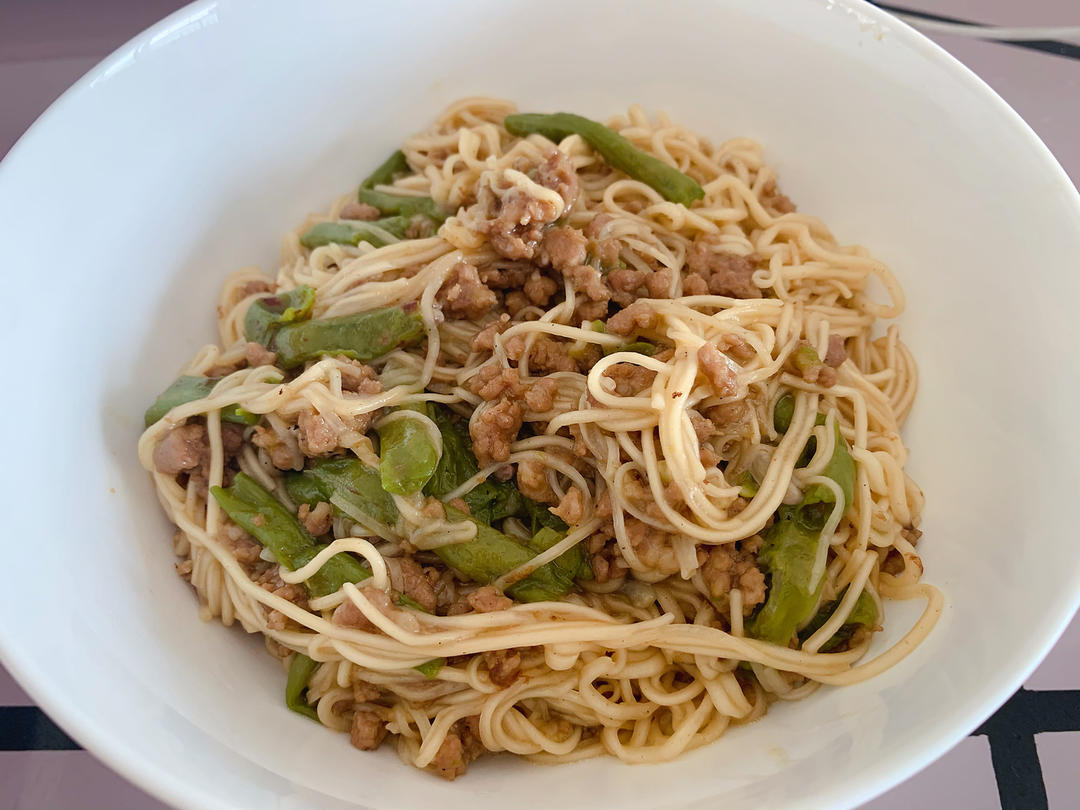 豆角焖面