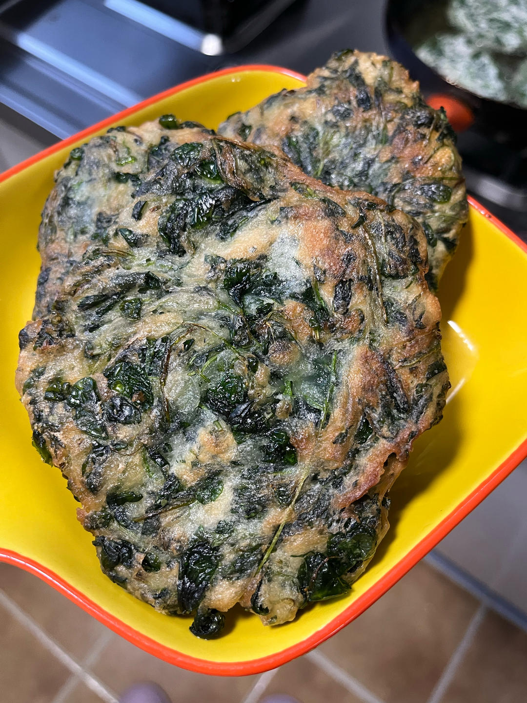 草头塌饼