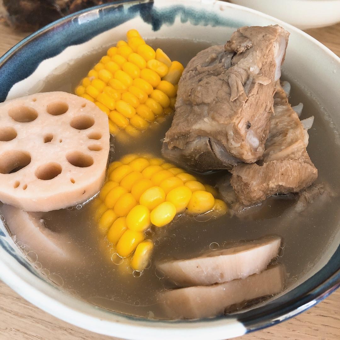 莲藕排骨玉米汤（从这道汤说起，如何煲一碗好喝的汤）