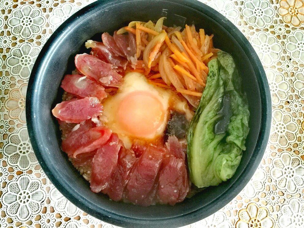 【电饭煲腊肠煲仔饭】