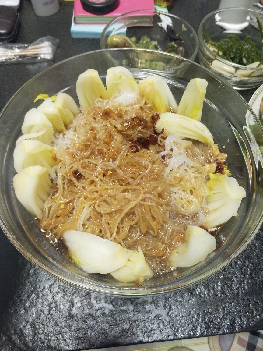 蒜蓉粉丝娃娃菜