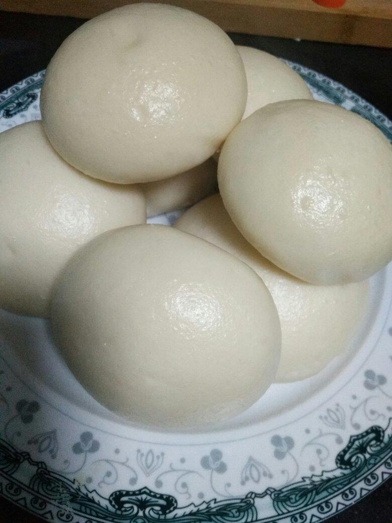 广式馒头（刀切，圆形。馒头。附视频。一次性发酵）